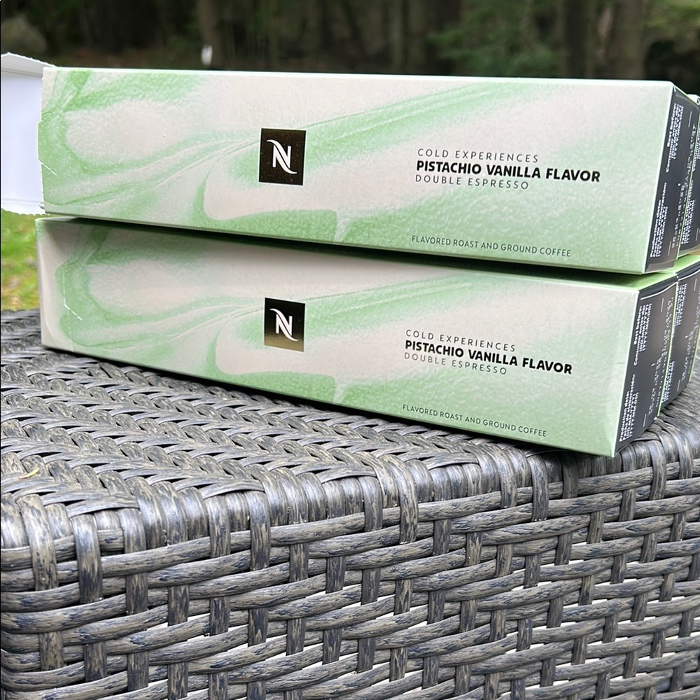 Nespresso Pistachio Vanilla Double Espresso 36 pods vertuo